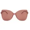 Lunettes de soleil Jimmy Choo FEDE-S FWM 4S - Nu Bourgogne - Femme