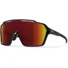 Smith Shift XL Mag - Lunettes vélo Black ChromaPop Red Mirror