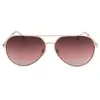 Lunettes de Soleil - CARRERA - CARRERA 3005/S - GOLD/BURGNDY SHADED - Aviator - Femme