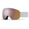 Smith Skyline - Masque ski White Vapor ChromaPop Rose Gold Mirror Cat 3