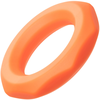 CALEXOTICS Anneau pénien Silicone SEXAGON Alpha 37mm Orange