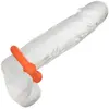 CALEXOTICS Cockring Alpha Dual Ball 37mm Orange