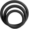 California Exotic Novelties Tri-Ring - Cockring - Zwart - Ø 40 mm
