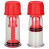 Ventouses Colt Stimulantes pour Tétons - CalExotics - Rouge