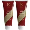 ErthSkin London - Duo de masques capillaires Masque et cure cheveux 50...