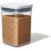 Boîte de rangement de conservation Oxo Pop petite carrée 1 L Blanc