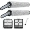 SIKSOG Brosse à rouleau + filtre pour Dreame H12,M12 ,H11 Core aspirateur sec et humide pièces de rechange, ensemble d'accessoires 2