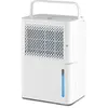 COSTWAY Déshumidificateur Portable 12L-Jour Réservoir d'Eau 2,1L Pièce...