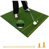 COSTWAY Tapis d Entraînement de Golf 152 x 117 x 2,5cm avec 2 Position...