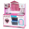 Costway - Cuisine Enfants avec Horloge Ludique & Son Réaliste, Jeu de ...