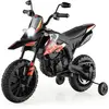 COSTWAY Moto Électrique Enfant, Moto-cross (RX125) 12V 7AH, 2 Moteur -...