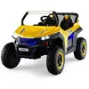 GOPLUS Voiture Électrique Enfants 2 Sièges 3-8 Ans 12V Charge 60KG,2 P...