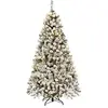 RELAX4LIFE Sapin de Noël 230 cm Lumineux LED, Arbre de Noël avec Socle...