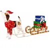 Costway - Décoration de Noël avec 170 Lumières Pré-allumées, Décoratio...