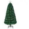 Costway - Sapin de Noël 150 cm, Arbre de Noël Lumineux 170 led, 8 Mode...