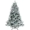 Giantex Sapin de Noël Artificiel 180 cm, 1415 Branches, 260 Lumières L...