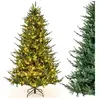 Sapin de Noël Artificiel Lumineux - RELAX4LIFE- 180CM - 8 Modes dEclai...
