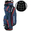 Costway Sac De Club De Golf Avec 14 Compartiments Séparés 8 Poches Cap...