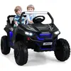 COSTWAY Voiture Electrique Enfant 12V/7Ah, 2-4 km/h, 2 Place, Télécomm...