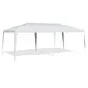 COSTWAY Tonnelle de Jardin Pliant 3 x 6 m-sans Bâche-Tente de Réception Imperméable-Dessus Recouverte de Tissu PE-Fêtes,Commercial