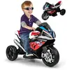 GOPLUS Moto Électrique 6 V pour Enfant 3-8 Ans avec 2 Roues d Entraîne...