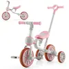 COSTWAY Tricycle Evolutif 5-en-1 avec Putter pour Enfants 2-4 Ans, Péd...