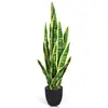 RELAX4LIFE Tigre Piran Plante Artificielle 16x16x90cm Décoration Intér...