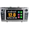 Non communiqué Autoradio CarPlay Multimédia RoverOne Android 4Go RAM 64Go ROM GPS pour Toyota Avensis 2009 - 2013 / Argent