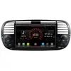 Non communiqué Autoradio GPS RoverOne Android 10 2Go RAM 16Go ROM Noir pour Fiat 500 Abarth 2007-2013