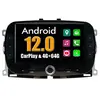 Non communiqué Autoradio CarPlay Radio GPS RoverOne Android RAM 4Go ROM 64Go pour Fiat 500 2016 - 2019