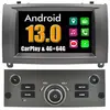Non communiqué Autoradio CarPlay Multimédia RoverOne Android 4Go RAM 64Go ROM GPS pour Peugeot 407 2004-2010 / Argent