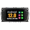 Non communiqué Autoradio CarPlay Multimédia RoverOne Android 4Go RAM 64Go ROM GPS pour Ford Focus 2 Mondeo Kuga Smax Cmax MK2 / Noir