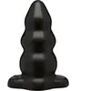 Doc Johnson Plug anal Triple Ripple - Large - Noir