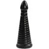 Titanmen Doc Johnson Intimidant Anal Dildos Outil 11 pouces Noir