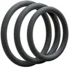 Doc Johnson - OptiMALE 3 C-Ring Set Fin - Gris