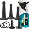 Coffret Gode Ceinture Vac-U-Lock Platinum Pegging