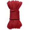Doc Johnson Corde Bondage en Chanvre Hogtied Bind & Tie 9 m Rouge