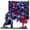 McFarlane DC - Superman VS Armored Batman - Figurine articulée 18cm