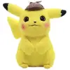 Peluche Pokémon Pikachu Détective 28 cm