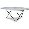 PIB Table basse en marbre blanc
