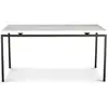 PIB Table basse en marbre blanc