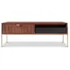 PIB Table basse relevable en bois marron