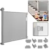UISEBRT Barrière de Sécurité Porte Rétractable 0 à 180cm pour Enfants ...