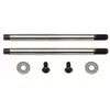 Associated 3X27.5 Shock Shaft V2 Chrome pour As91577/91578 AS91620