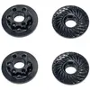 Team Associated Ft Nuts - M4 Low Profile Wheel Nuts Noir AS92254