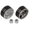 Associated CR12 Wheel Set Satin Silver AS41053