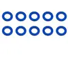 Associated Ballstud Washers 5.5 X 0.5Mm Bleu Aluminium X10 AS31381
