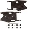 Associated RC8B3.1 Ft Graphite Arm Stiffeners - Rear AS81419
