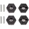 Team Associated Rival MT10 Wheel Hexes 12Mm AS25820