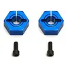 Associated 12Mm Alum. Clamping Wheel Hex Sc10 Front AS9893